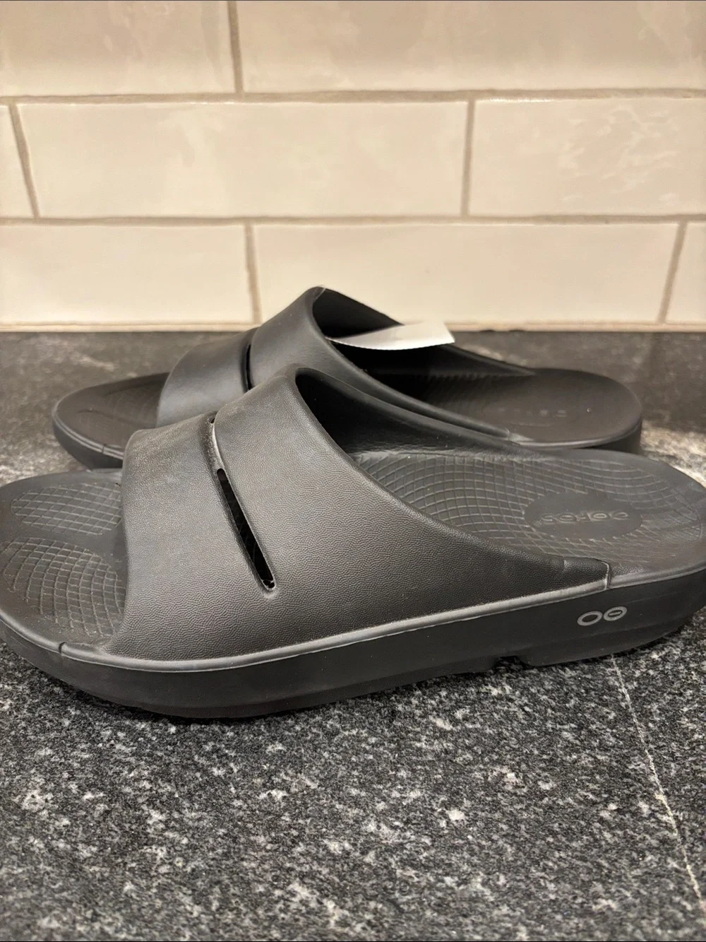 OOFOS being wear